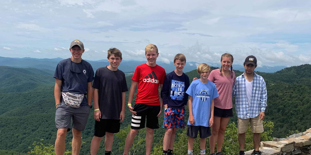 Backpacking in western NC mountains